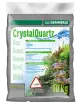 DENNERLE - Crytal Quartz - 10kg - Ghiaia di quarzo grigio ardesia (da 1 a 2 mm)