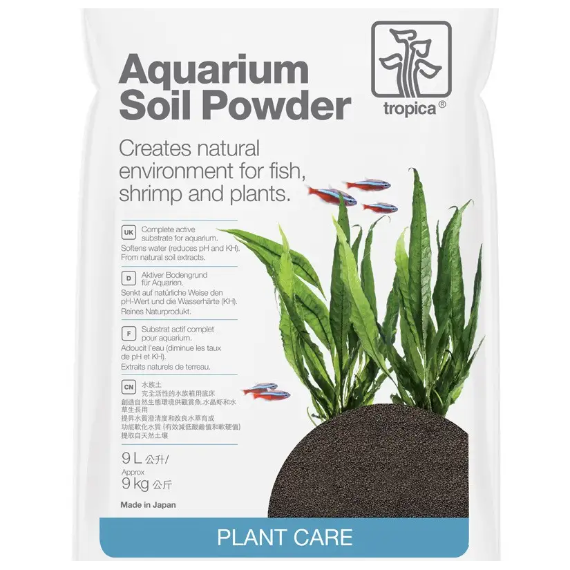 TROPICA - Aquarium Soil Powder - 9l - Hranilni substrat za akvarij