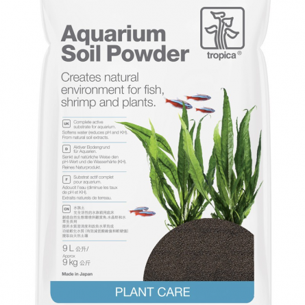 TROPICA - Aquarium Soil Powder - 9l - Hranilni substrat za akvarij