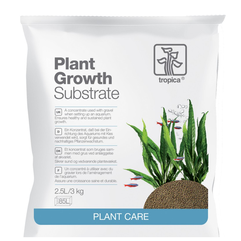 TROPICA - Plant Growth Substrate - 2.5l - Nutrient soil for planted aquariums