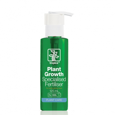 TROPICA - Plant Growth Specialized Fertilizer - 125 ml - Fertilizante líquido para acuarios plantados