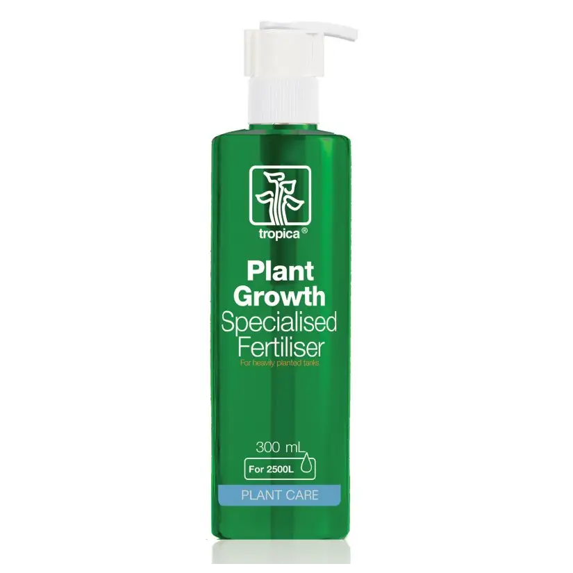 TROPICA - Fertilizante Especializado para Crescimento de Plantas - 300ml - Fertilizante líquido para aquários plantados