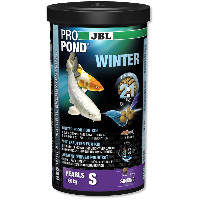 JBL - ProPond Winter S - 1l - Comida de inverno para pequenas koi