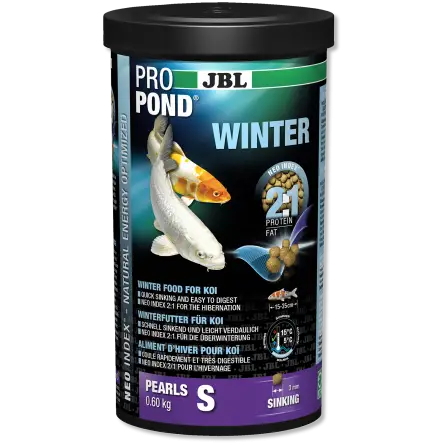 JBL - ProPond Winter S - 1l - Alimento de invierno para kois pequeños