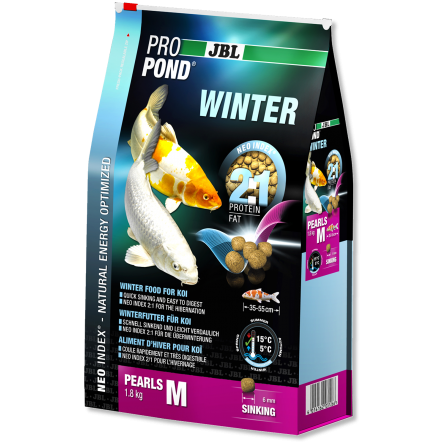 JBL - ProPond Winter M - 3l - Alimento de inverno para koi de tamanho médio