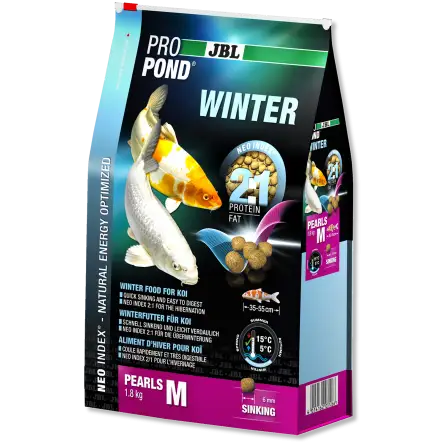 JBL - ProPond Winter M - 3l - Alimento de inverno para koi de tamanho médio