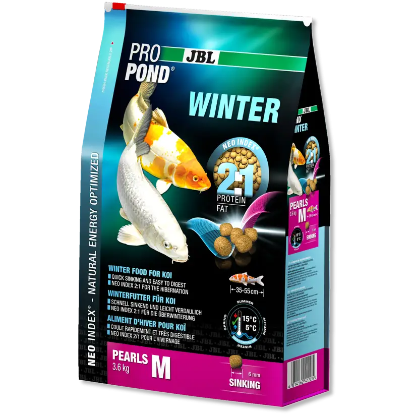 JBL - ProPond Winter M - 6l - Nourriture d'hiver pour koïs de taille moyenne