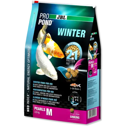 JBL - ProPond Winter M - 6l - Nourriture d'hiver pour koïs de taille moyenne