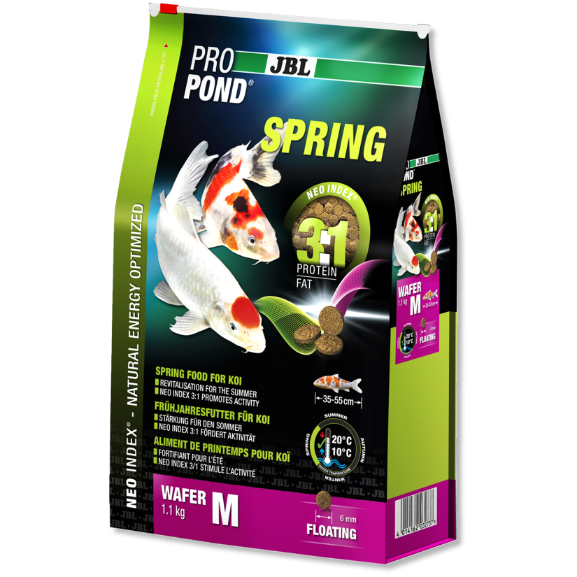 JBL - ProPond Spring M - 3l - Alimento primaveril para koi de tamanho médio