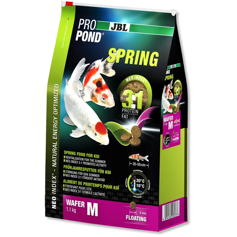 JBL - ProPond Spring M - 3l - Alimento primaveril para koi de tamanho médio