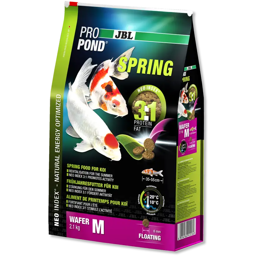 JBL - ProPond Spring M - 6l - Alimento de primavera para kois medianos