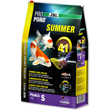 JBL -ProPond Summer S - 3l - Nourriture d'été pour koïs de petite taille