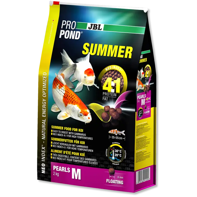 JBL -ProPond Summer M - 6l - Alimento de verano para kois pequeños y medianos