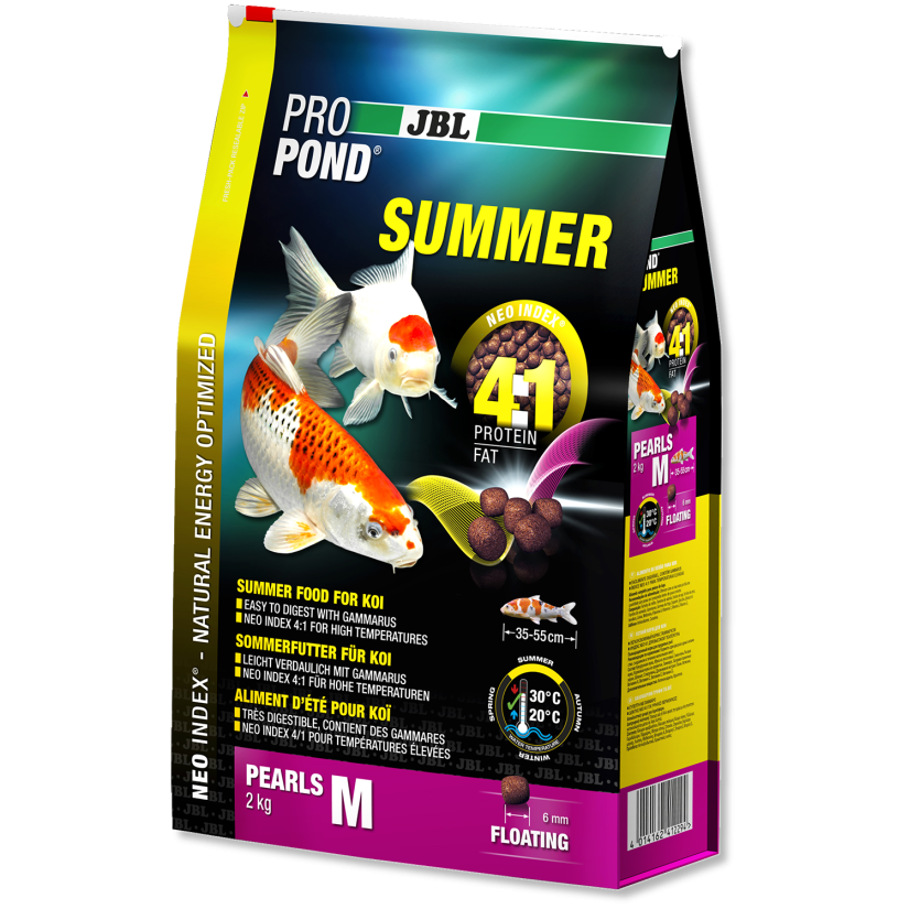 JBL -ProPond Summer M - 6l - Sommerfutter für kleine bis mittelgroße Koi