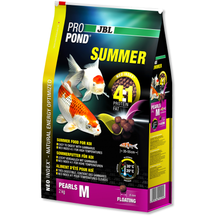 JBL -ProPond Summer M - 6l - Sommerfutter für kleine bis mittelgroße Koi