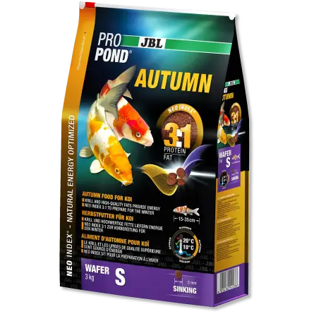 JBL - ProPond Autumn S - 6l - Comida de outono para pequenas koi