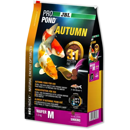 JBL - ProPond Autumn M - 3l - Alimento de otoño para kois pequeños