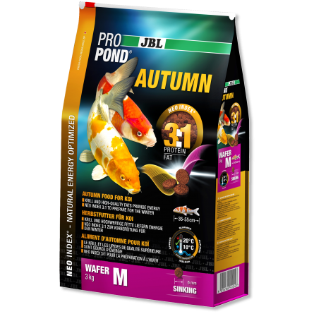 JBL - ProPond Autumn M - 6l - Comida de outono para pequenas koi