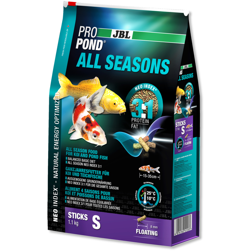 JBL - ProPond All Seasons S - 6l - Cjelogodišnja hrana za male koi