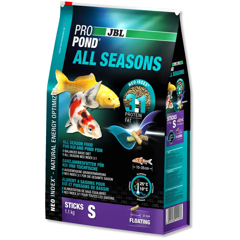 JBL - ProPond All Seasons S - 6l - Cjelogodišnja hrana za male koi