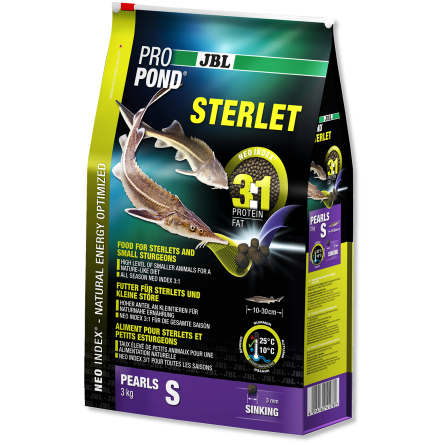 JBL - ProPond Sterlet S - 6l - Alimento completo para pequenos esturjões