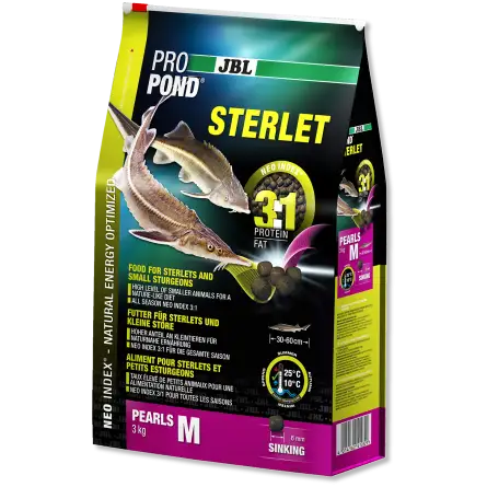 JBL - ProPond Sterlet M - 6l - Aliment complet pour petits esturgeons