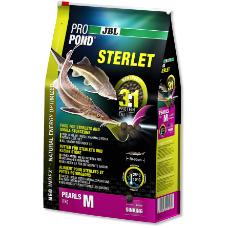 JBL - ProPond Sterlet M - 6l - Alimento completo para pequeños esturiones