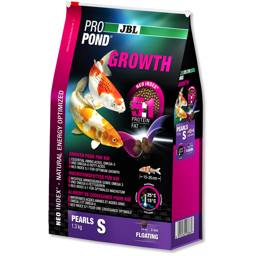 JBL - ProPond Growth S - 3l - Posebna hrana za rast malih koia