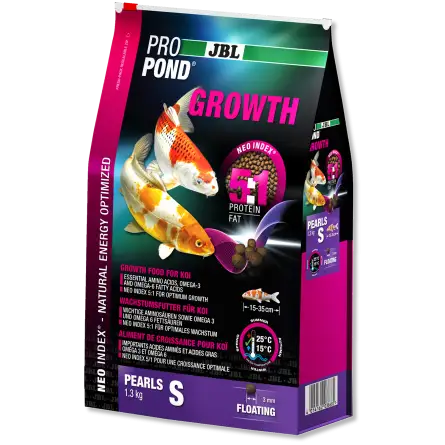 JBL - ProPond Growth S - 3l - Alimento de crecimiento para kois pequeños