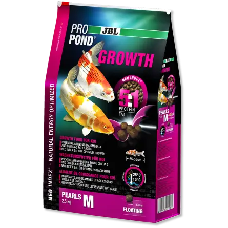 JBL - ProPond Growth M - 6l - Posebna rastna hrana za srednje velike koije