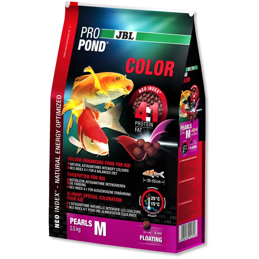 JBL - ProPond Color M - 6l - Alimento colorante especial para kois pequeños