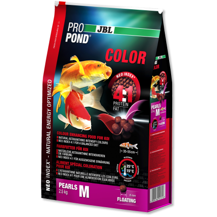 JBL - ProPond Color M - 6l - Spezielles Farbfutter für kleine Koi