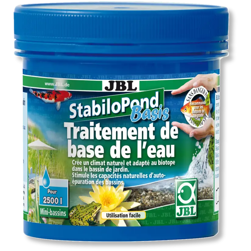 JBL - StabiloPond Basis - 250g - Basic care product for all garden ponds