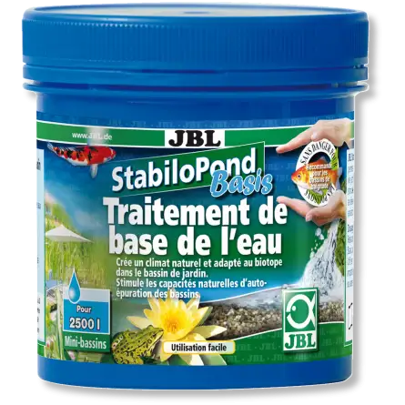 JBL - StabiloPond Basis - 250g - Produit d'entretien de base pour tous les bassins de jardin