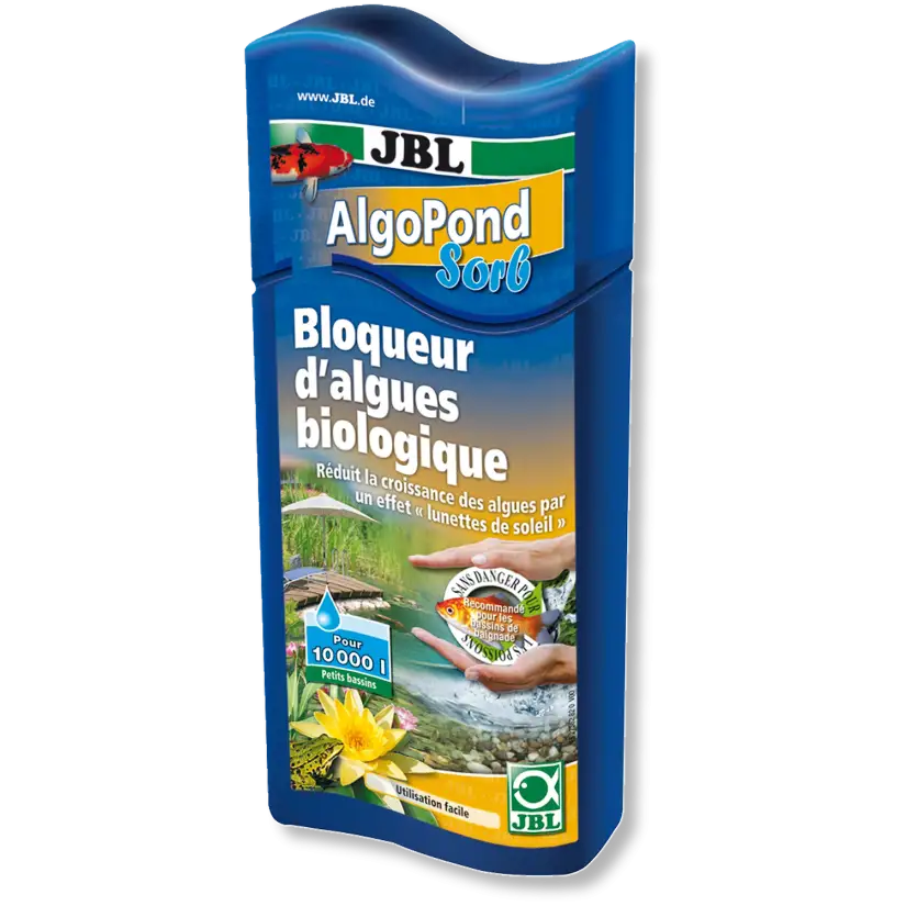 JBL - AlgoPond sorb - 500ml - Antialghe organico per laghetti da giardino