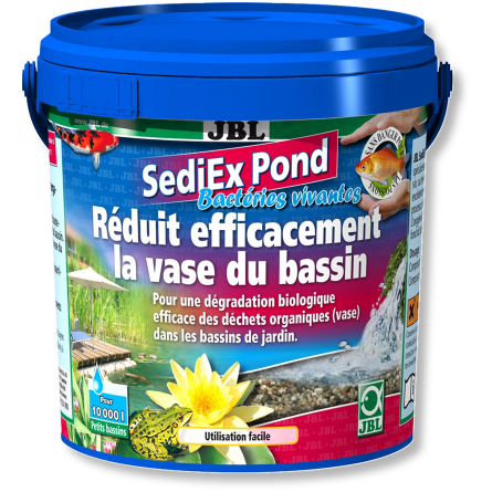 JBL - SediEX Pond - 1kg - Bakterien und Aktivsauerstoff für den Schlammabbau