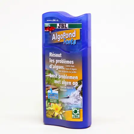 JBL - AlgoPond Forte - 250ml - Balsamo per l'acqua contro tutte le alghe