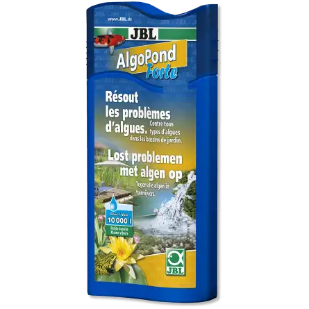 JBL - AlgoPond Forte - 250ml - Conditionneur d’eau contre toutes les algues