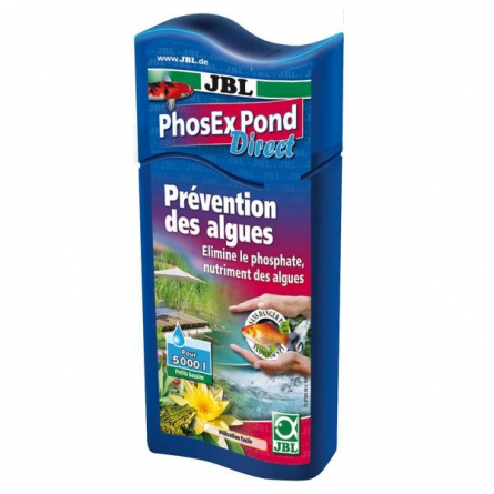 JBL - PhosEX Pond Direct - 250ml - Eliminador de fosfato para lago