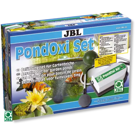 JBL - Conjunto JBL PondOxi - 200 l/h - Kit de aeração para lago de jardim