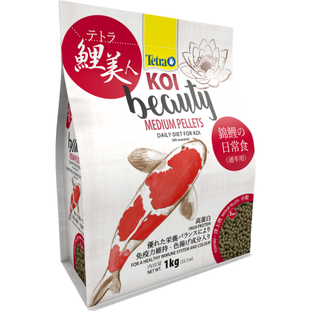 TETRA - Koi Beauty Médio - 4l - Alimento premium para Koi