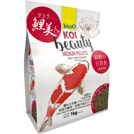 TETRA - Koi Beauty Médio - 4l - Alimento premium para Koi