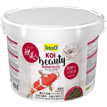 TETRA - Koi Beauty Medium - 10l - Alimento premium para Koi