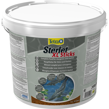 TETRA - Tetra Pond Sterlet Sticks XL - 5l - Alimento para esterlinas e outros esturjões.