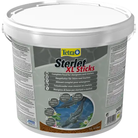 TETRA - Tetra Pond Sterlet Sticks XL - 5l - Alimento para esterlinas e outros esturjões.