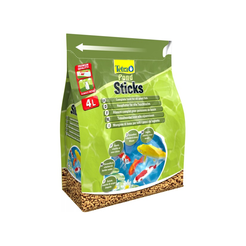 TETRA - Pond Sticks - 4l - Alimento para peces de estanque