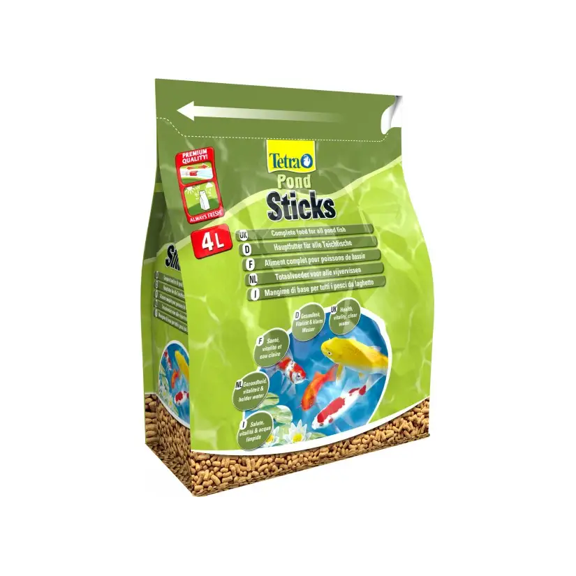 TETRA - Pond Sticks - 4l - Alimento para peces de estanque