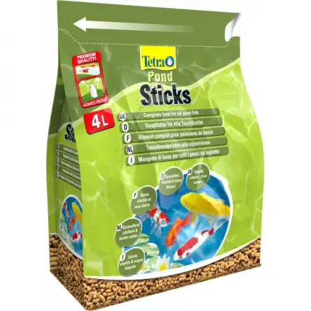 TETRA - Pond Sticks - 4l - Alimento para peces de estanque