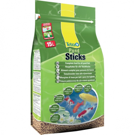 TETRA - Pond Sticks - 15l - Alimento para peces de estanque