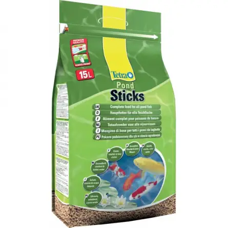 TETRA - Pond Sticks - 15l - Food for pond fish